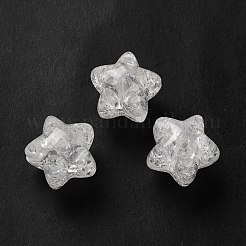 Прозрачных бусин акриловые треск&nbsp;OACR-L013-012