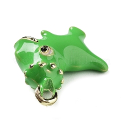 Подвески из эмали и сплава&nbsp;ENAM-H043-01G-08