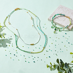 180 г 15 стилей стеклянных бусин&nbsp;SEED-HY0001-39