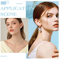 150шт двухцветные непрозрачные акриловые бусины&nbsp;SACR-ME0001-07