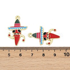 Подвески из сплава с эмалью на тему Синко де Майо&nbsp;ENAM-V001-05A-G