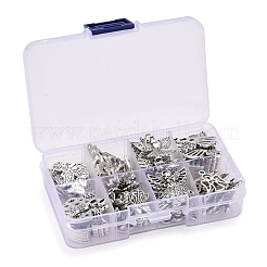 80шт 8 стиля подвески из сплава в тибетском стиле&nbsp;TIBEP-LS0001-07