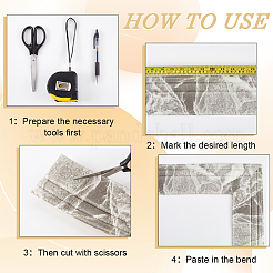 Контактная бумага с зернистостью PE&nbsp;DIY-WH20013-15F