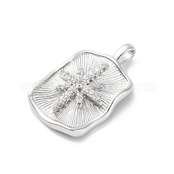 Латунные микро проложить кубического циркония подвески&nbsp;KK-D360-17P