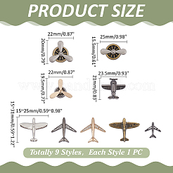 9 шт. 9 стиля&nbsp;JEWB-ME0001-24