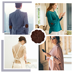 Овальные заплатки гладить/пришивать&nbsp;DIY-WH0387-21E