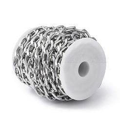 Овальные бордюрные цепи из оксидированного алюминия&nbsp;CHA-K003-08P