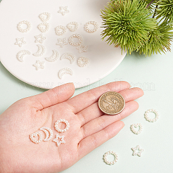 Кольца из искусственной жемчужины&nbsp;OACR-CJ0001-07