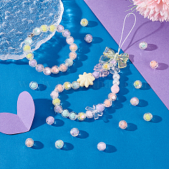 120шт 10 стиля прозрачные акриловые бусины&nbsp;TACR-PH0001-35