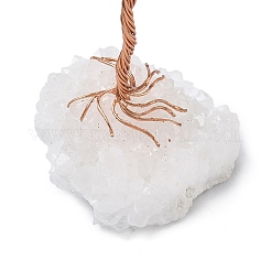 Натуральная клубничная кварцевая крошка&nbsp;DJEW-P022-01B-07