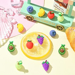 12шт 6 стиля силиконовые бусины&nbsp;SIL-CJ0003-18