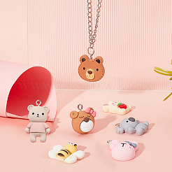 Подвески из смолы в стиле 32 шт.&nbsp;RESI-SC0002-18