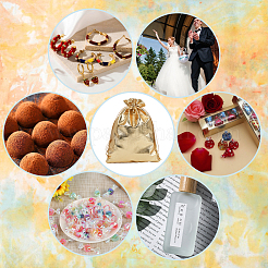 40 шт. мешочки из органзы с завязками&nbsp;OP-BBC0001-01F