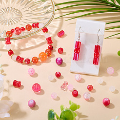 80 г прозрачных стеклянных бусин&nbsp;DGLA-TA0001-47I