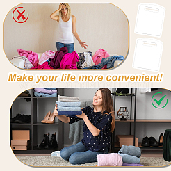 Акриловая складная доска для стирки одежды&nbsp;AJEW-WH0270-329