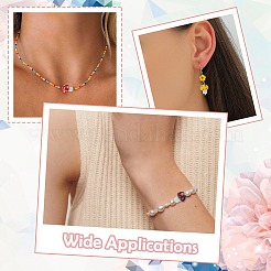 14шт 7 цвета бусины с эмалью лэмпворк ручной работы&nbsp;LAMP-CJ0002-87