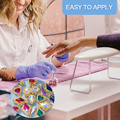 24шт 24 стиля кабошоны из сплава стекла&nbsp;MRMJ-TA0001-38