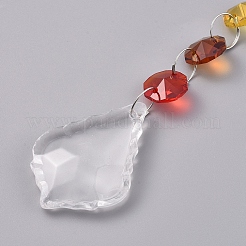 Хрустальная люстра призмы&nbsp;LS-AJEW-WH0021-50A