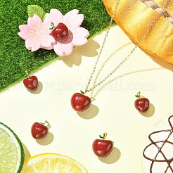 6 шт. 3 стиля латунных эмалевых подвесок&nbsp;KK-CJ0003-11