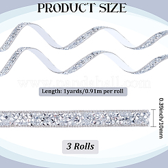 Отделка стразами из смолы и бисером&nbsp;DIY-WH20055-024