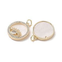 Латунные подвески из ракушки&nbsp;KK-L208-74G