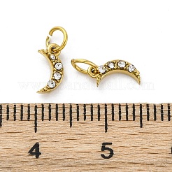 Подвески из нержавеющей стали 304 со стразами&nbsp;STAS-E550-20G