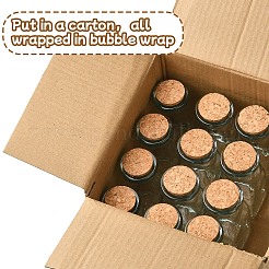 12шт 2 стиля стеклянная бутылка&nbsp;CON-YW0001-63