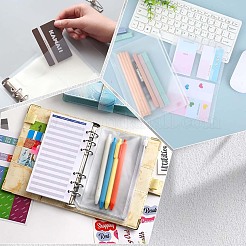 12 шт. 5-х стилистическая сумка для хранения из ПВХ с цепочкой для карандашей&nbsp;DIY-SP0004-60F