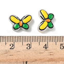 Прозрачные стеклянные эмалевые бусины&nbsp;LAMP-C023-02B