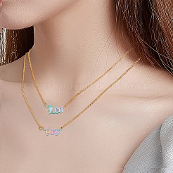 12 шт. 12 стиля ионного покрытия (IP) 201 нержавеющая сталь коннекторные подвески&nbsp;STAS-SZ0002-39M