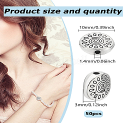 Бусины из сплава 50 шт.&nbsp;DIY-LP0001-23