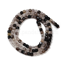 Природный дымчатый кварц нитей бисера&nbsp;G-RM2025-C43-B