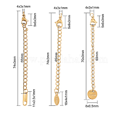 Удлинитель цепи из нержавеющей стали&nbsp;STAS-CJ0001-182