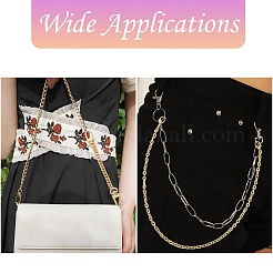 5 шт. 5 стиля железных цепочек для кошельков&nbsp;FIND-CJ0003-99