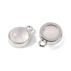 Природного розового кварца подвески&nbsp;G-K372-03P-12