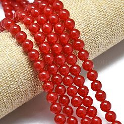 Натуральный Malaysia нефритовые бусы пряди&nbsp;G-L645-C01-12mm-16