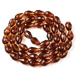 Прозрачные стеклянные бусины&nbsp;X-EGLA-N013-T10mm-D20