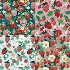 Бумажные подушечки для скрапбукинга&nbsp;LS-DIY-H177-02A