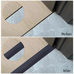 Самоклеящиеся плоские переходные планки для напольных дверей из ПВХ&nbsp;DIY-WH20013-08D