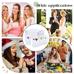 Держатель для сумочки с серебряным тиснением в форме сердца&nbsp;LS-KBAG-WH0045-05A