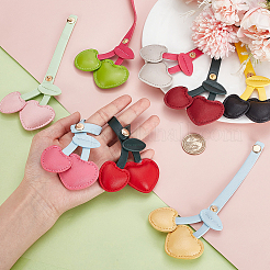 8 шт. 8 стиля подвесных украшений из искусственной кожи&nbsp;AJEW-GA0008-42