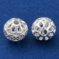 Латунные микро-паве прозрачные кубические цирконии разделители baeds&nbsp;KK-Z089-10S