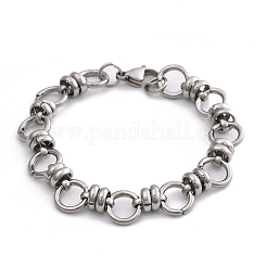 Браслеты из нержавеющей стали 304&nbsp;X-BJEW-Z011-10P