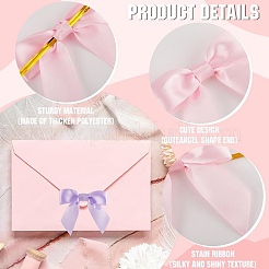 60 шт. бант из двухцветного полиэстера&nbsp;DIY-CP0011-48