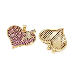 Латунные микро проложить кубического циркония подвески&nbsp;KK-S526-31G