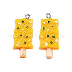 Подвески из непрозрачной смолы&nbsp;CRES-N021-163