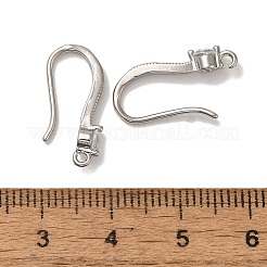 Стойка покрытие латунь микропаве прозрачный кубический цирконий крючки для сережек&nbsp;KK-A231-05P