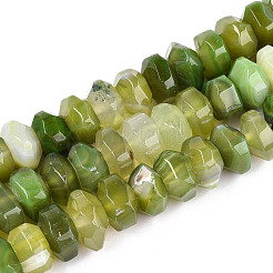 Природный агат бисер нитей&nbsp;G-N356-01A-17