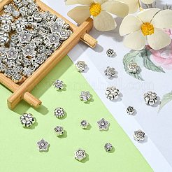 100шт 10 стиля бусины из сплава в тибетском стиле&nbsp;TIBEB-CJ0001-20