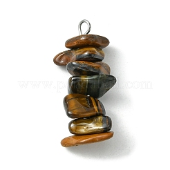 12шт 12 стиля подвески из натуральных и синтетических смешанных драгоценных камней&nbsp;PALLOY-JF02499-02